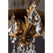 Plafoniera moderna alama antichizat 3xE14/40W, Miramare DL 7-612/3 Silber Gold Orion
